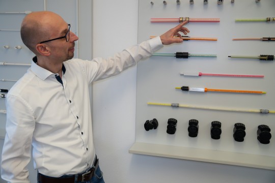 Gerald Bartl während der Schulung