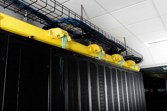 GigaDuct Anwendung Kabelführung Datencenter