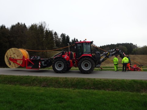 Speedpipe Rohrverbaende einpfluegen