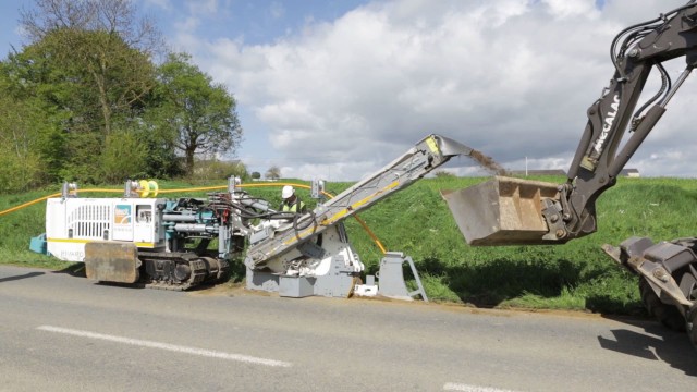 Speedpipe Rohrverband SRV-g tc Trenchinverfahren