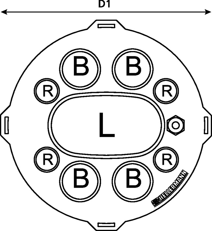 Konfiguration der FRBU 9 Port-Basis