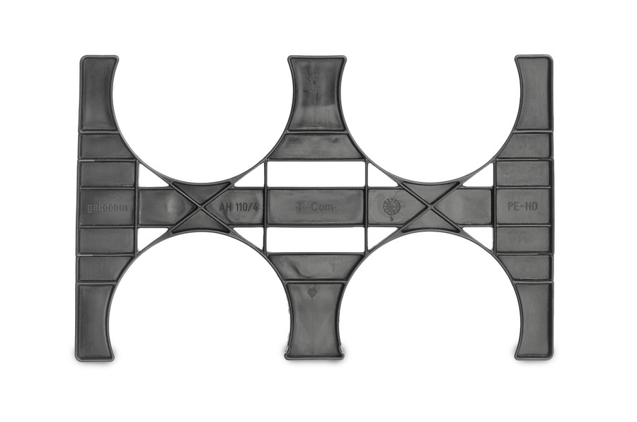 Die Abstandhalter AH werden bei der Erdverlegung verwendet.