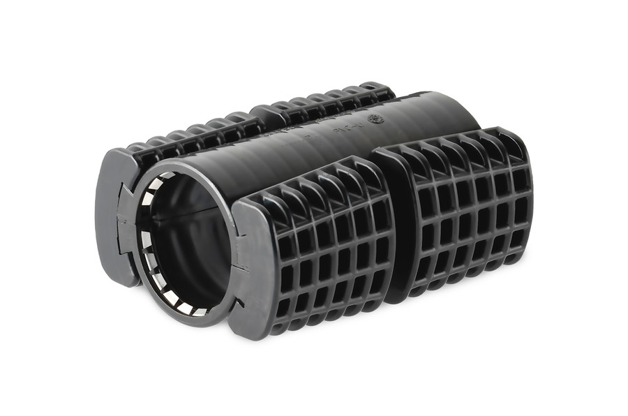 Mit der Einblasmuffe EBM Rohre gas- und wasserdicht verbinden.